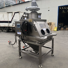 High Efficiency Big Bag Emptying Dump Station With Vibrating Screen For Grain