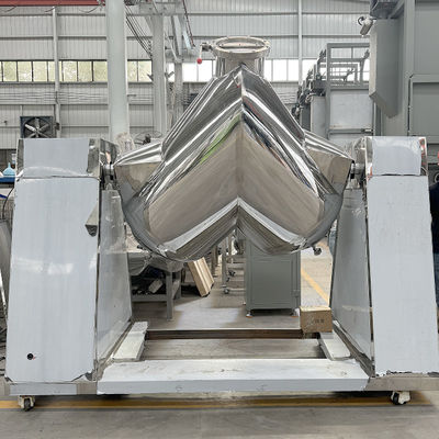 V-Type Powder Mixer with Horizontal Shaft for Uniform Mixing in Medicine Food and Chemical Engineering