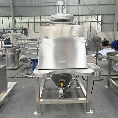 Stainless Steel Bulk Bag Unloader with Dust Control System
