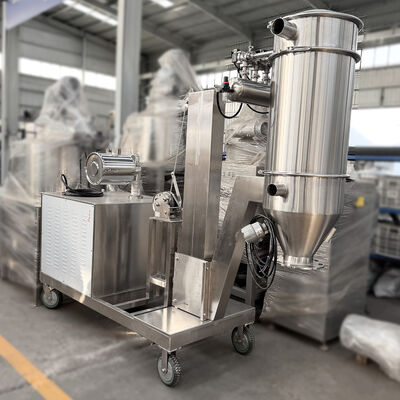 Vacuum Conveyor Systems Enabling Continuous Clean Transfer of Powder and Granular Materials with Minimal Dust