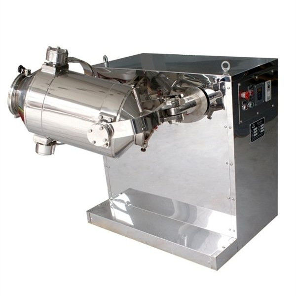 Three-dimensional Mixer For Uniform Mixing In Chemical Food / Pharmaceutical Industries