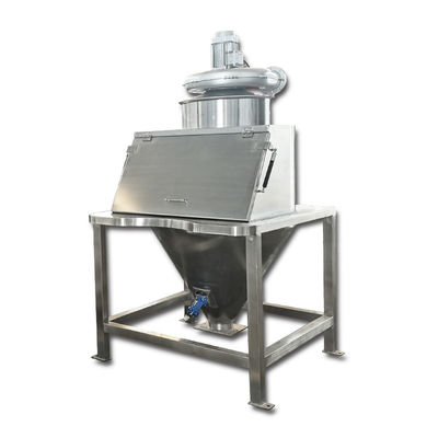 Εξαιρετικά ευέλικτος εξοπλισμός για την εκφόρτωση σάκων χύδην για την τροφοδοσία χωρίς σκόνη και υψηλής καθαρότητας στις χημικές και φαρμακευτικές βιομηχανίες