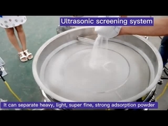 Υπερηχητική δομένος μηχανή κόσκινων χάλυβα SUS/άνθρακα για τη λεπτή σκόνη Siftering